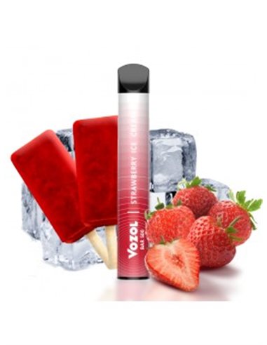 VOZOL POD DESECHABLE STRAWBERRY ICE CREAM 20 mg 400 mAh