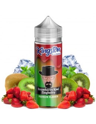 Kingston E-liquid Strawberry Kiwi Zingberry 100ml