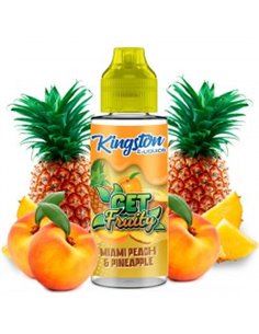 Kingston E-liquids Miami Peach & Pineapple 100ml