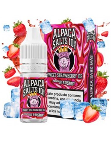 Alpaca Nic Salts Sweet Strawberry Ice 10ml