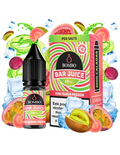 Bombo by Bar Juice Kiwi Guava Passion Ice 10ml