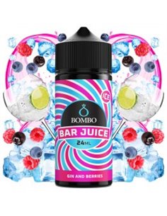 Bombo by Bar Juice Gin & Berries Ice 24ml (Longfill)