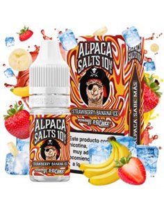 Alpaca Salts Strawberry Banana Ice 10ml 