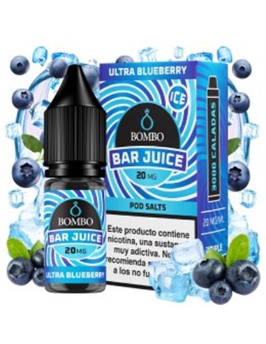 Bombo by Bar Juice Ultra Blueberry Ice 10ml