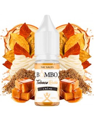 Bombo Nic Salts Tabaco Rubio Creme 10ml