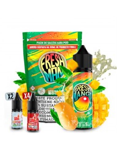 Oil4Vap Sales Pack Fresh Mango + NikoVaps 60 ml